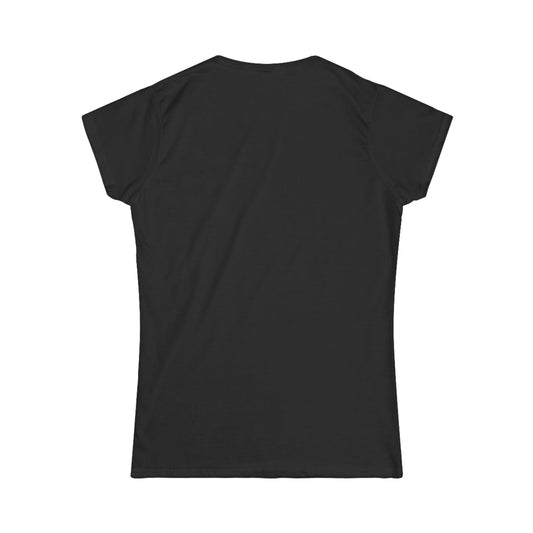 Women's Softstyle Tee- Raventhorn Metal Style Font